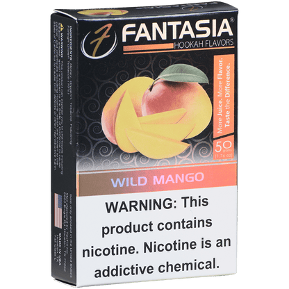 Hookah Tobacco Fantasia Wild Mango 50G 10 Ct. Carton