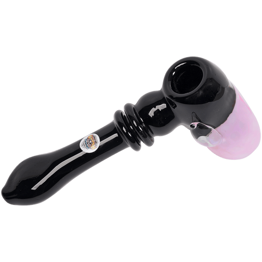 Pipes Crush Smoked Pink Hammer Bubbler