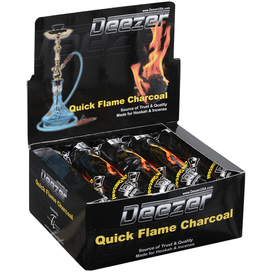 Hookah Charcoal Deezer Easy Light 33 Mm 10 10 Ct. Box