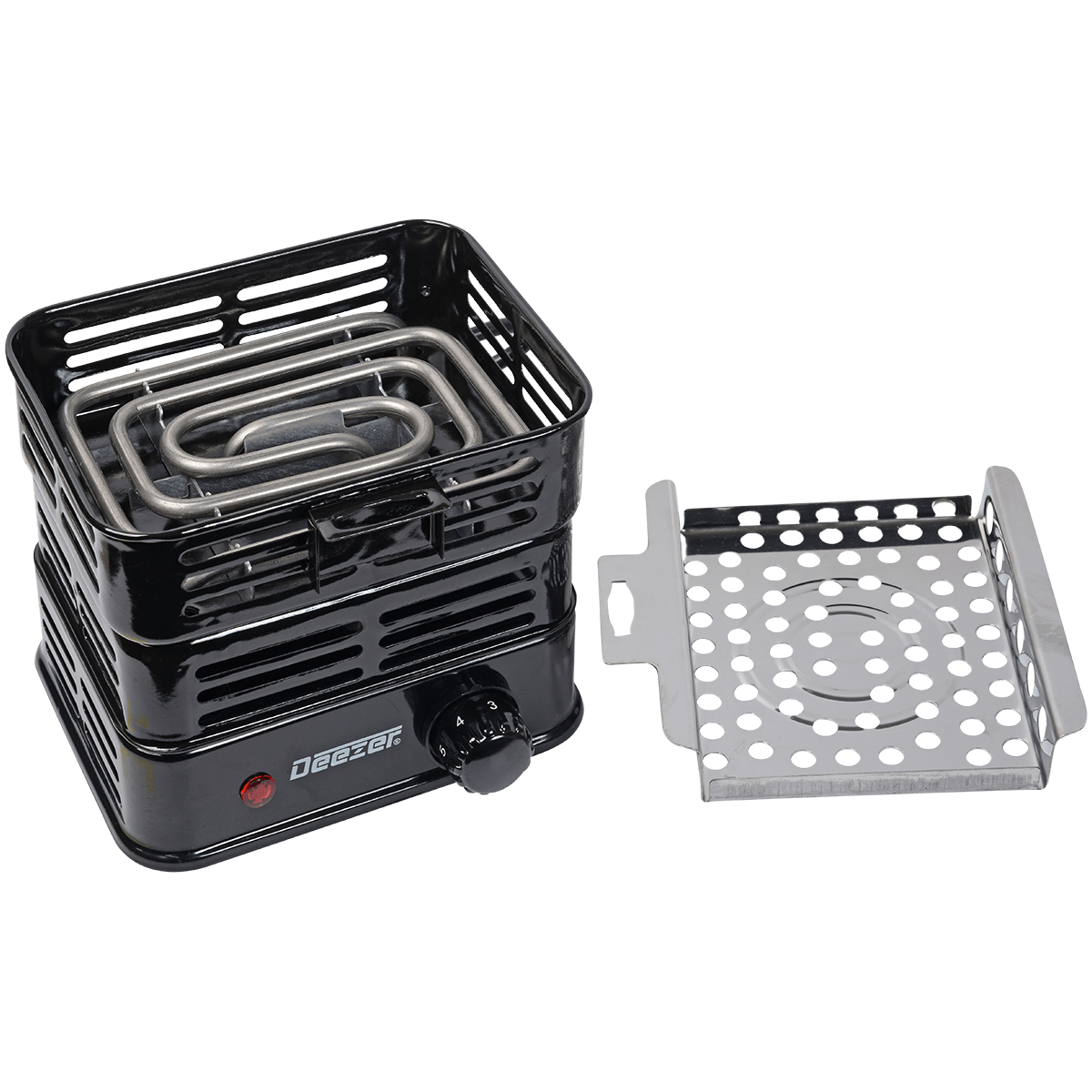 Deezer Electric Charcoal Starter Cube Shaped