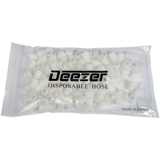 Hookah Hose Deezer Grommet White 100Ct Bag
