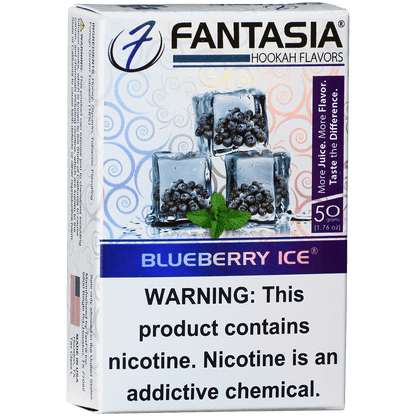 Hookah Tobacco Fantasia Blueberry Ice 50G 10Ct Carton