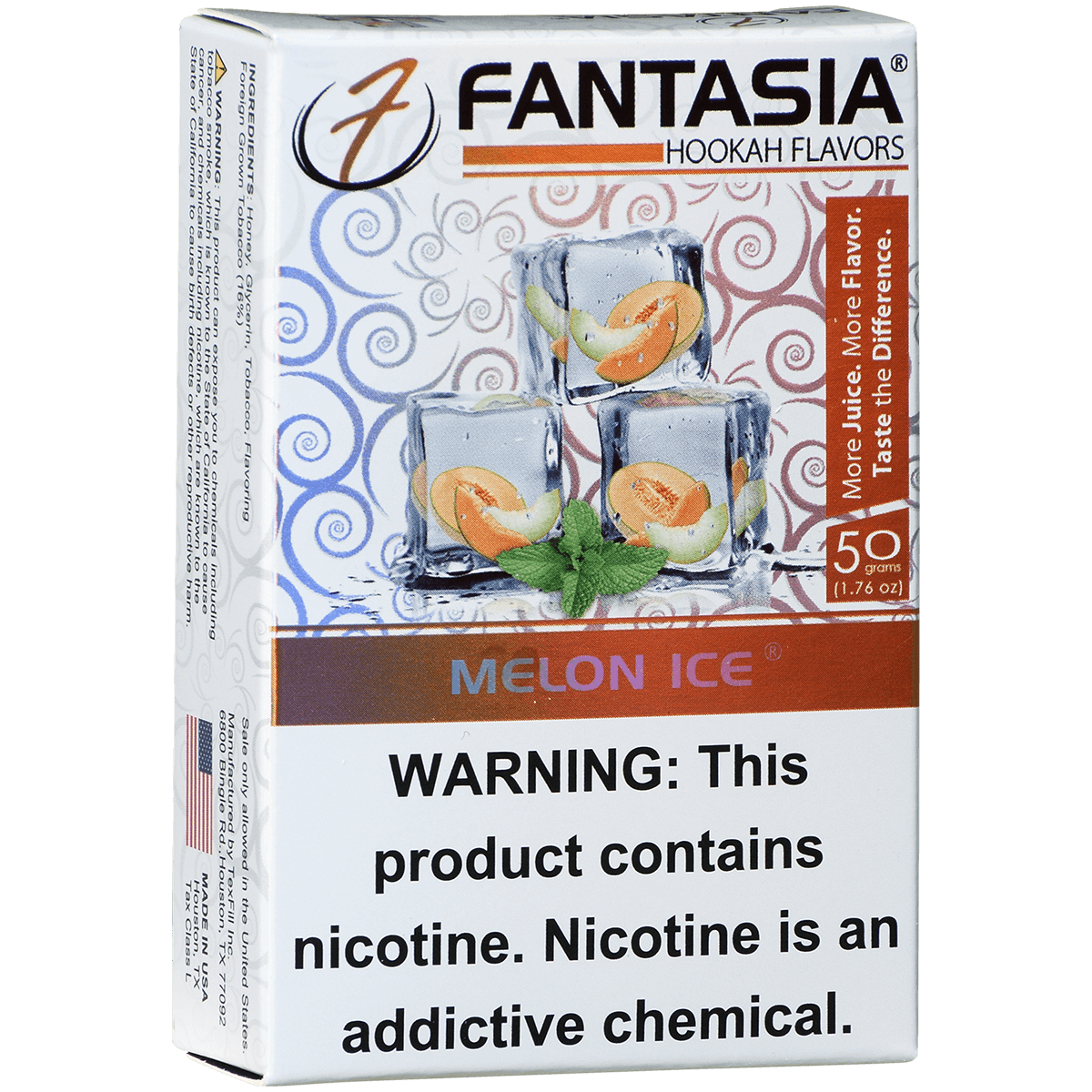 Hookah Tobacco Fantasia Melon Ice 50G 10Ct Carton