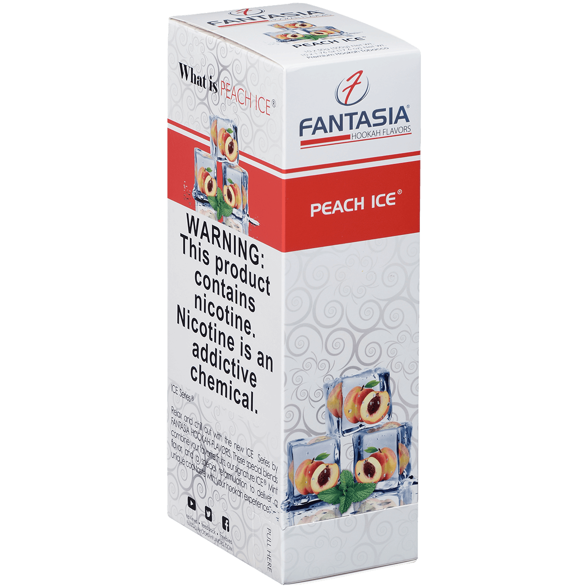 Hookah Tobacco Fantasia Peach Ice 50G 10Ct Carton