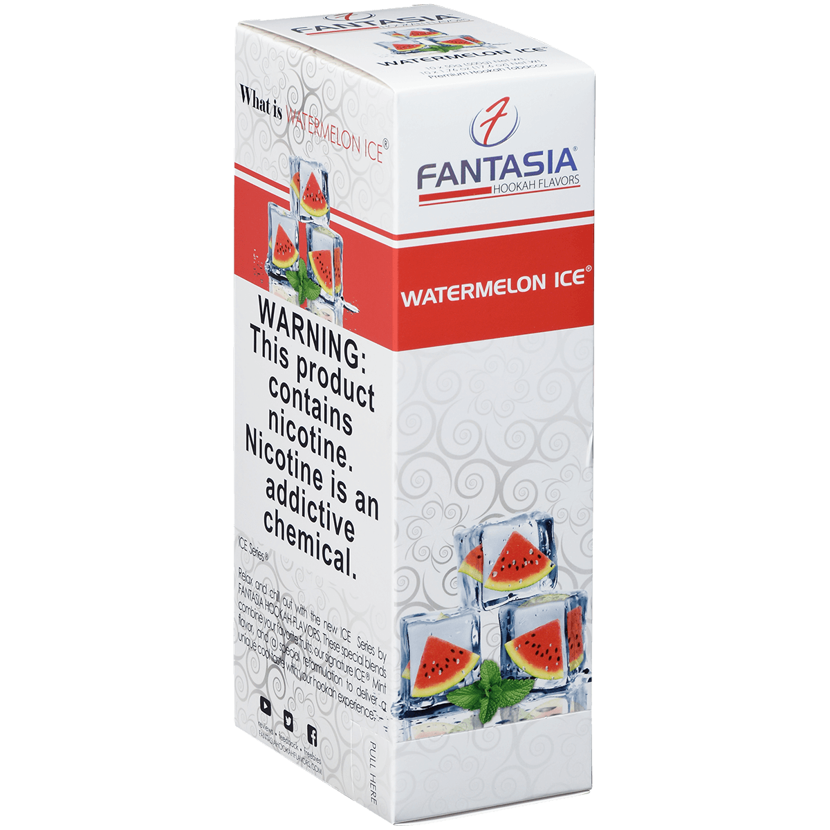 Hookah Tobacco Fantasia Watermelon Ice 50G 10Ct Carton