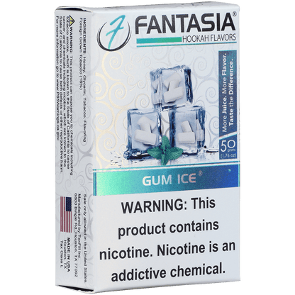 Hookah Tobacco Fantasia Gum Ice 50G 10 Ct. Carton