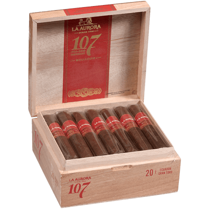 La Aurora 107 Ecuador Sun Grown Gran Toro 20Ct Box 6X58