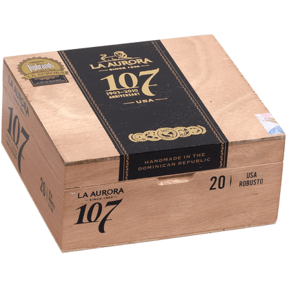 La Aurora 107 Usa Maduro Robusto 20Ct Box 5X50