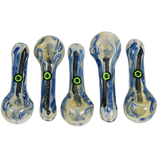 Pipes Greenhouse 3" Dicro Glass Pipe 5 Ct.
