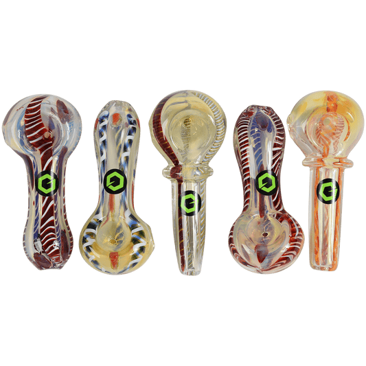 Pipes Greenhouse 2.5" Glass Pipe 5 Ct.
