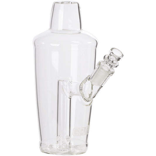Pipes Glass Grav Martini Shaker