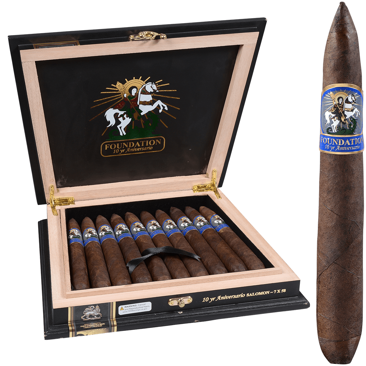 Limited Edition Foundation 10 Year Aniversario Salomon Perfecto 7X58 10Ct
