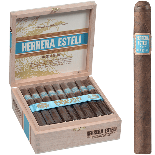 Herrera Esteli Brazilian Maduro Lonsdale Delux 25 Ct. 6X44 Box