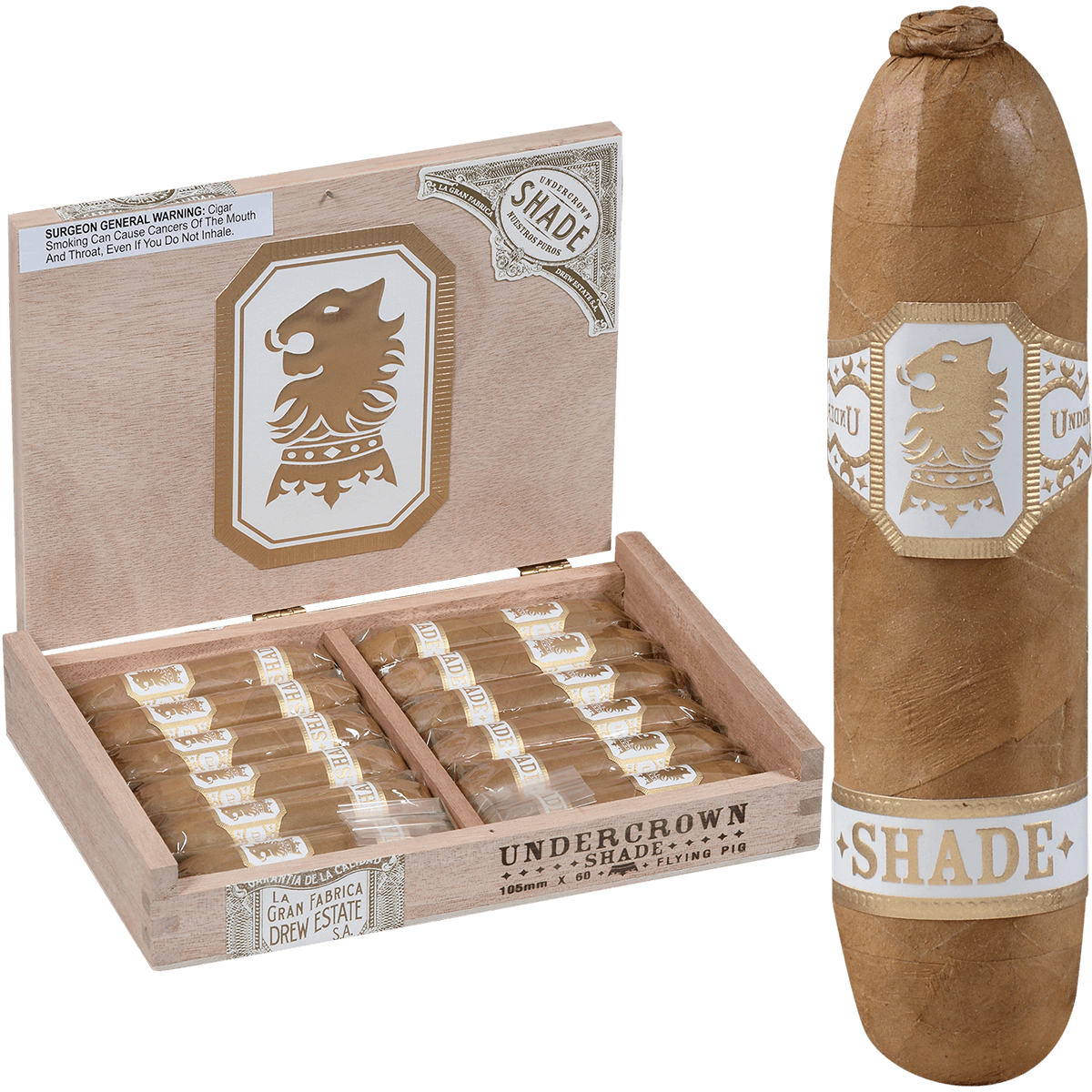 Undercrown Shade Flying Pig 12 Ct. 3 15/16 X 60 Box
