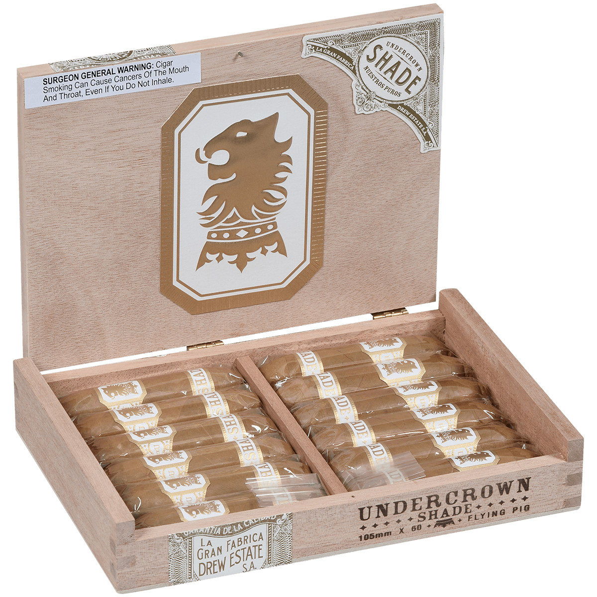 Undercrown Shade Flying Pig 12 Ct. 3 15/16 X 60 Box