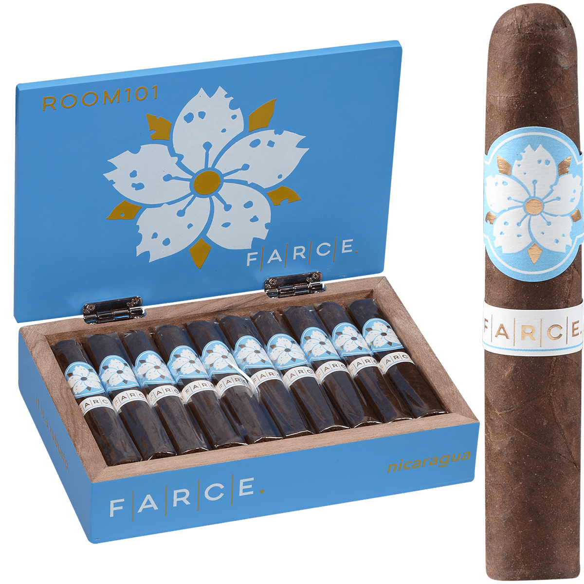 Room 101 Farce Nicaragua Robusto 20Ct. 5X5.50 Bx