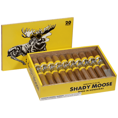 Chillin Moose Shady Moose Robusto 20 Ct. 5.5X50 Bx