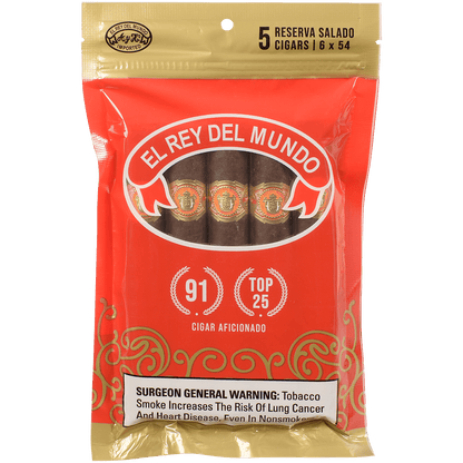 El Rey Del Mundo Naturals 5 Pk 6X54