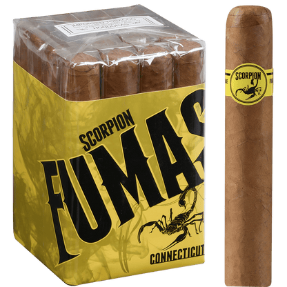 Scorpion Fumas Connecticut Robusto 16 Ct. 5 X 50 Bundle