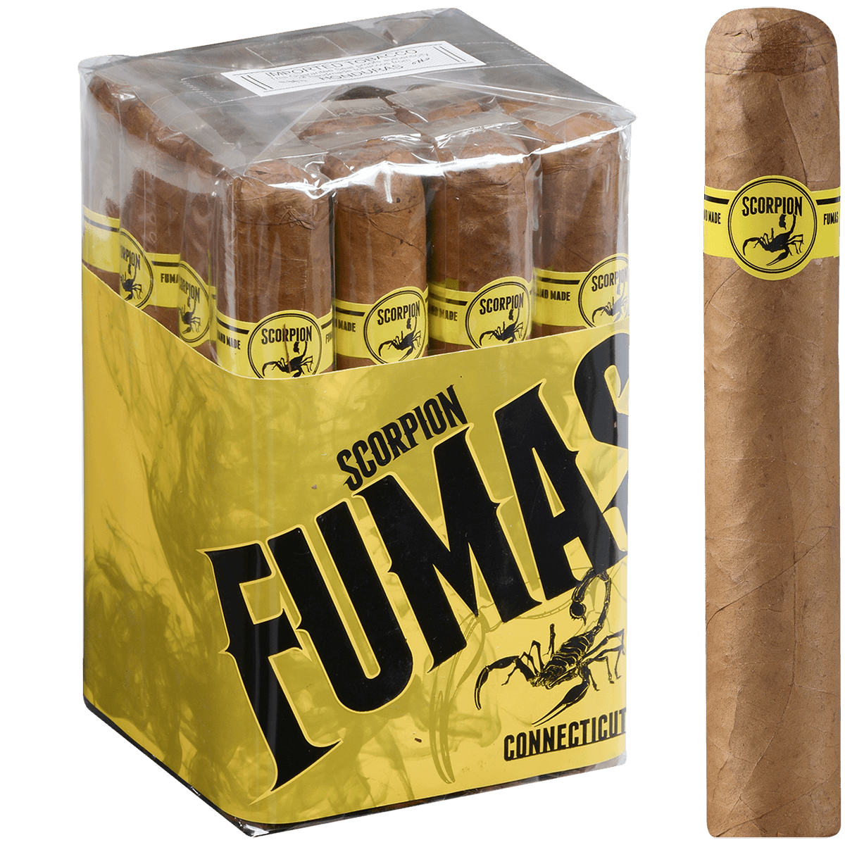 Scorpion Fumas Connecticut Gordo 16 Ct. 6 X 60 Bundle