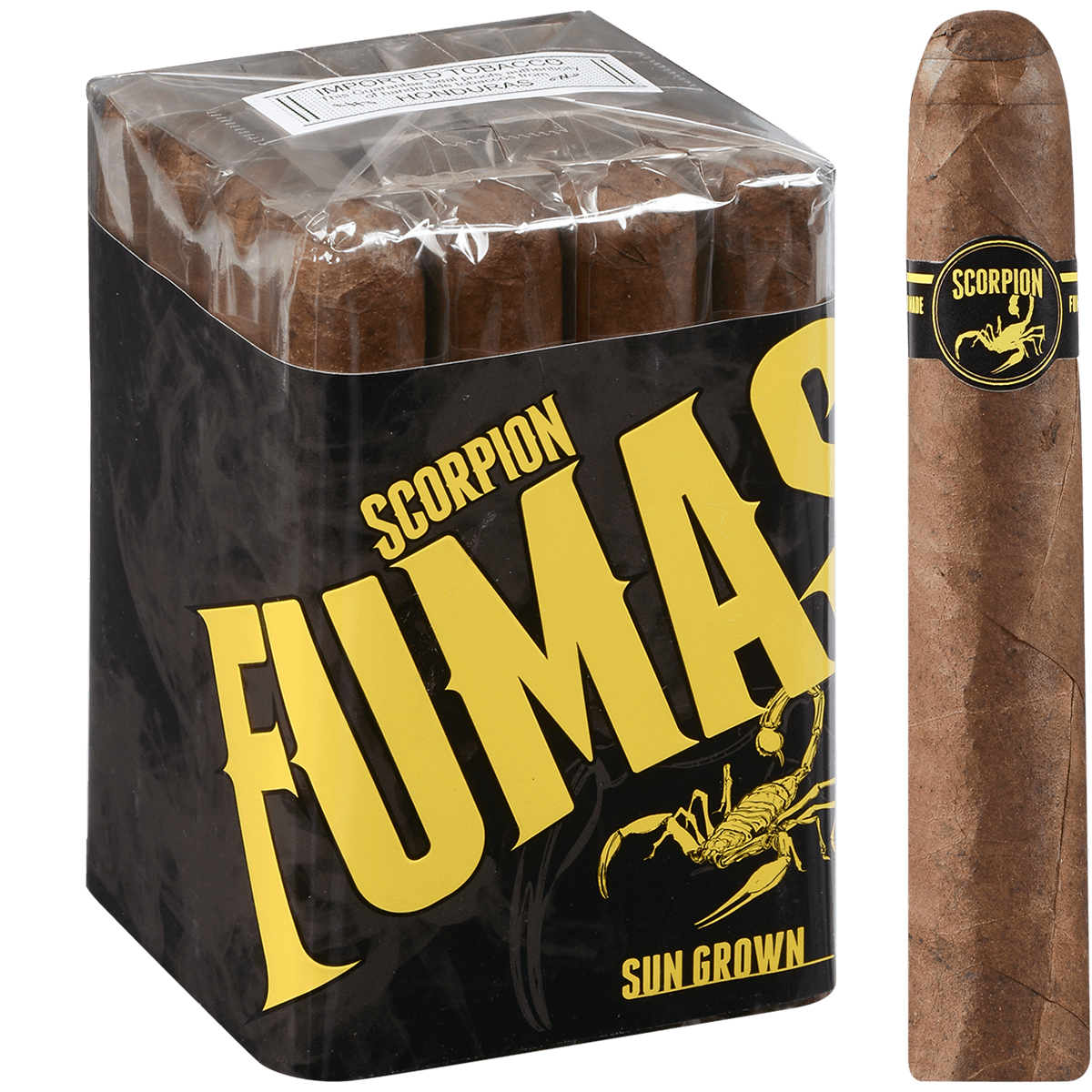 Scorpion Fumas Sungrown Robusto 16 Ct. 5 X 50 Bundle