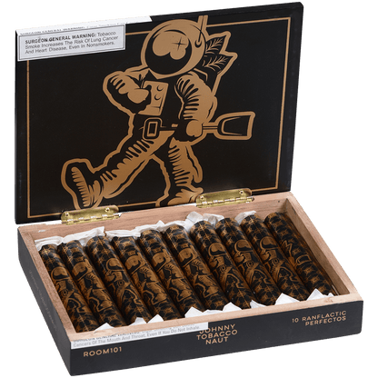 Room 101 Johnny Tobaconaut Perfecto 10 Ct. Box 6.00X56