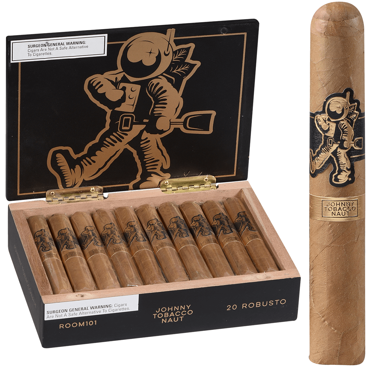 Room 101 Johnny Tobacconaut Robusto 20 Ct. 5X50 Bx
