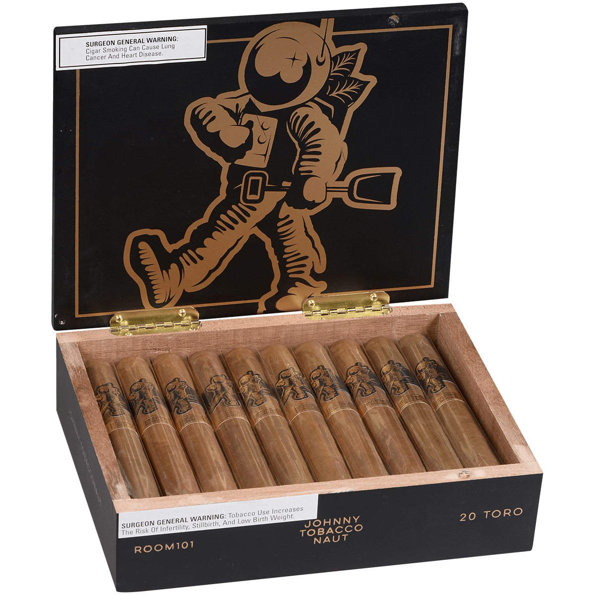 Room 101 Johnny Tobacconaut Toro 20 Ct. 6 X 52 Bx