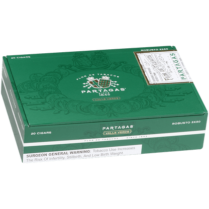 Partagas Valle Verde Robusto 20 Ct. 5 X 50 Bx