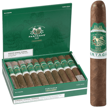 Partagas Valle Verde Toro 20 Ct. 6 X 52 Bx