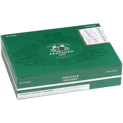 Partagas Valle Verde Toro 20 Ct. 6 X 52 Bx