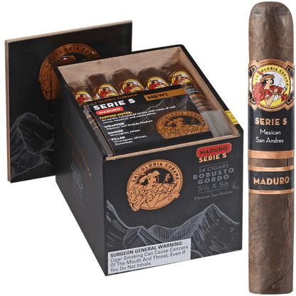 La Gloria Cubana Serie S Maduro Robusto Gordo 24 Ct. 55 X 56