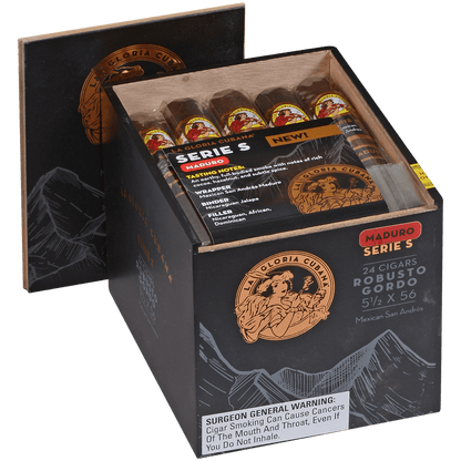 La Gloria Cubana Serie S Maduro Robusto Gordo 24 Ct. 55 X 56