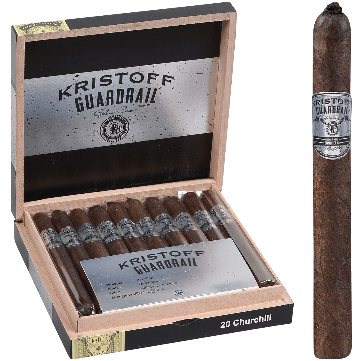 Kristoff Guardrail Churchill 20 Ct. 7X50 Bx