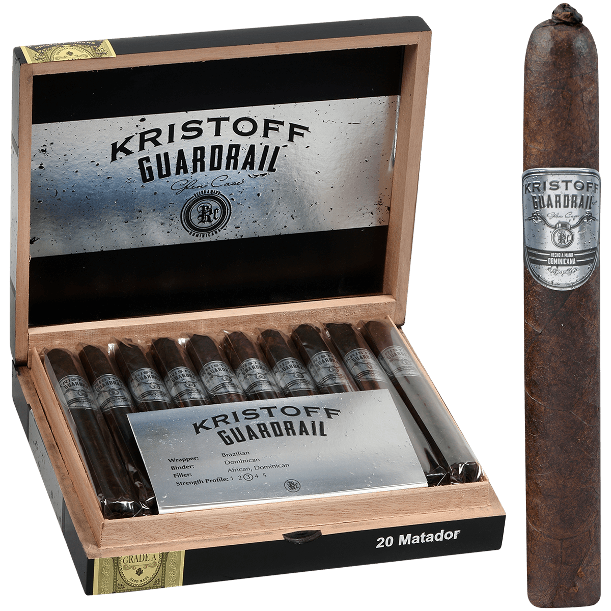 Kristoff Guardrail Matador 2 0 Ct. 6.5X 56 Bx