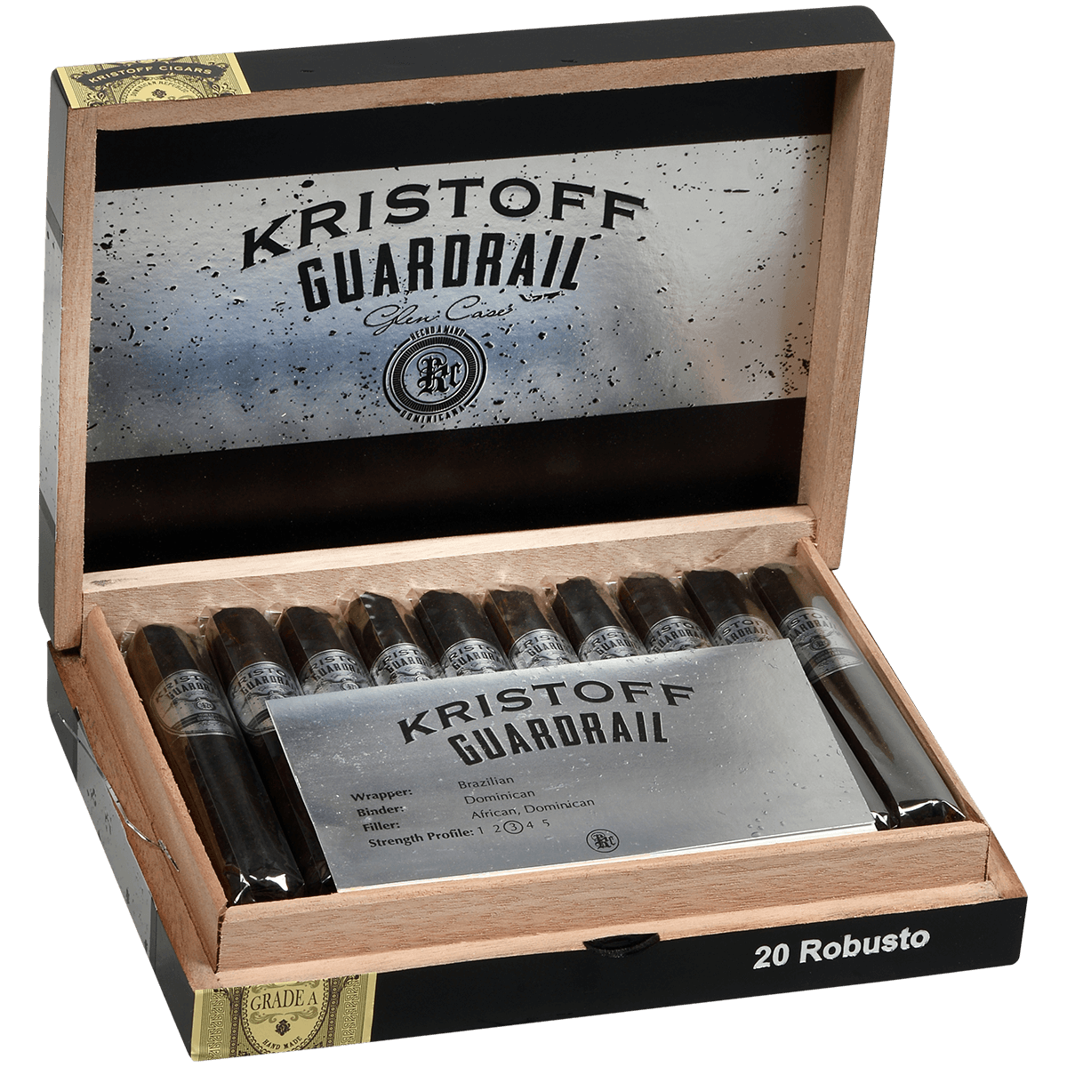 Kristoff Guardrail Robusto20 Ct. 5.5 X 54 Bx
