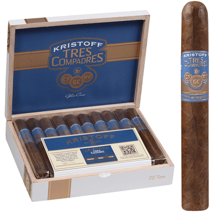 Kristoff Tres Compadres Toro 20 Ct 6.25 X 54 Bx