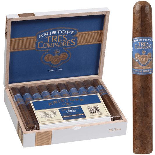 Kristoff Tres Compadres Toro 20 Ct 6.25 X 54 Bx