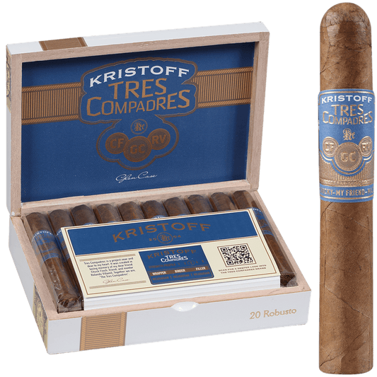 Kristoff Tres Compadres Robusto 20 Ct. 5 X 50 Bx