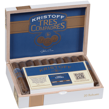 Kristoff Tres Compadres Robusto 20 Ct. 5 X 50 Bx