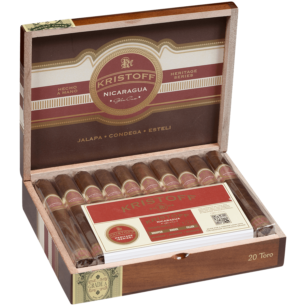 Kristoff Nicaragua Toro 20 C T. 6.25 X 54 Bx