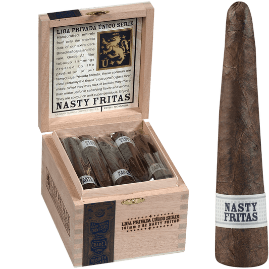 Liga Privada Unico Nasty Fritas 25 Ct. 4 X 52 Bx