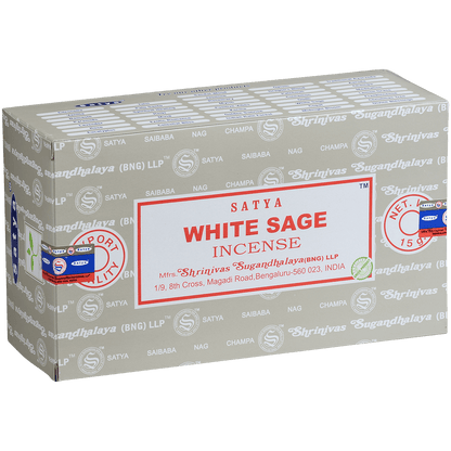 Incense Satya White Sage 15 G 12 Ct. Box