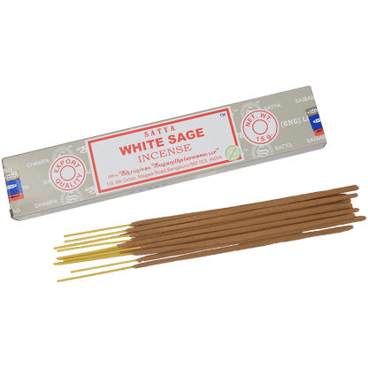 Incense Satya White Sage 15 G 12 Ct. Box