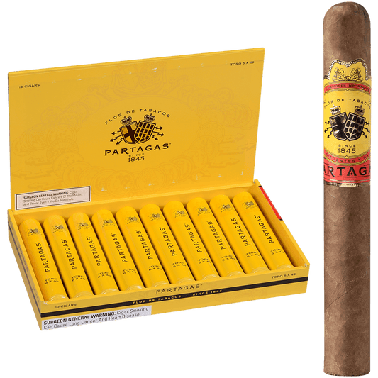 Partagas Toro Tube 10 Ct 6 X 49 Bx
