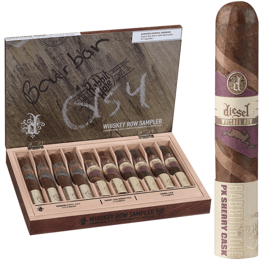 Diesel Whiskey Row Robusto 10Ct Sampler Bx
