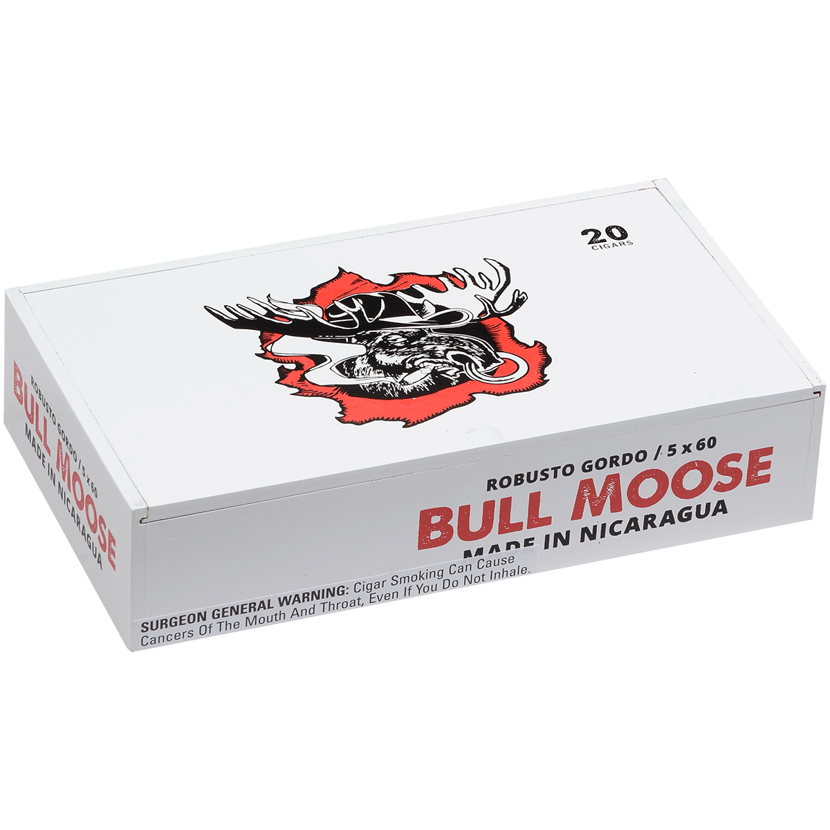 Chillin Moose Bull Moose Robusto Gordo 20 Ct. 5X60 Bx