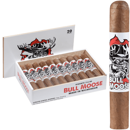 Chillin Moose Bull Moose Gigante 20 Ct. 6X60 Bx