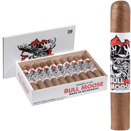 Chillin Moose Bull Moose Gigante 20 Ct. 6X60 Bx