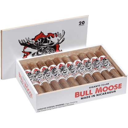 Chillin Moose Bull Moose Gigante 20 Ct. 6X60 Bx